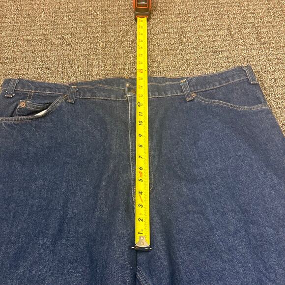 VTG Levis 540 Jeans Mens Blue Size 42x30 Leather Tab‎ Classic Straight Leg - Picture 6 of 10